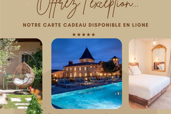 The Chateau du Parc gift card: the perfect Christmas present