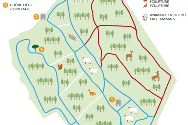 70 hectares of nature at your disposal during your stay